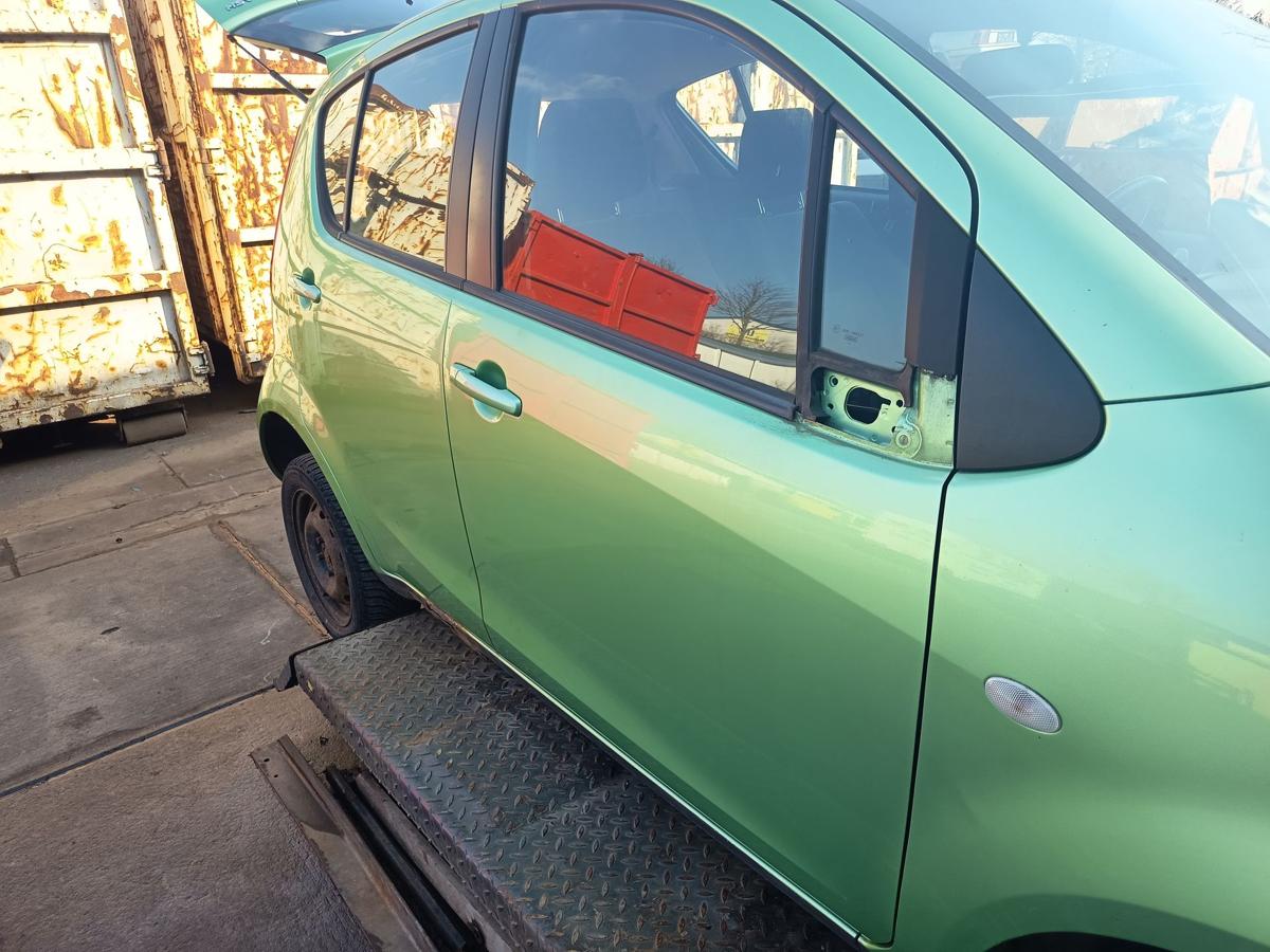 Suzuki Splash original T&uuml;r vorn rechts Beifahrer ZJD Splash green Bj 2008