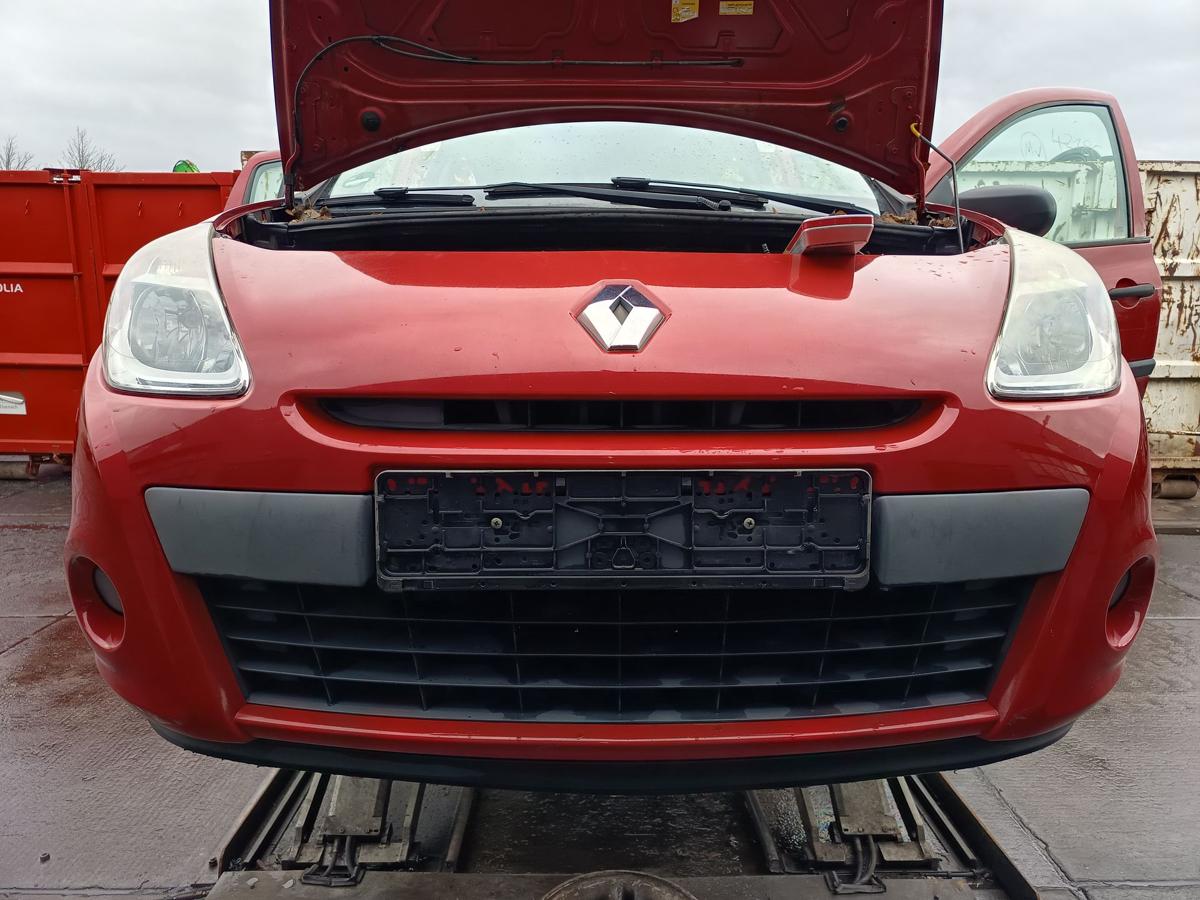 Renault Clio III original Sto&szlig;stange F&auml;nger vorn Front 727 Spanischrot Bj 2012