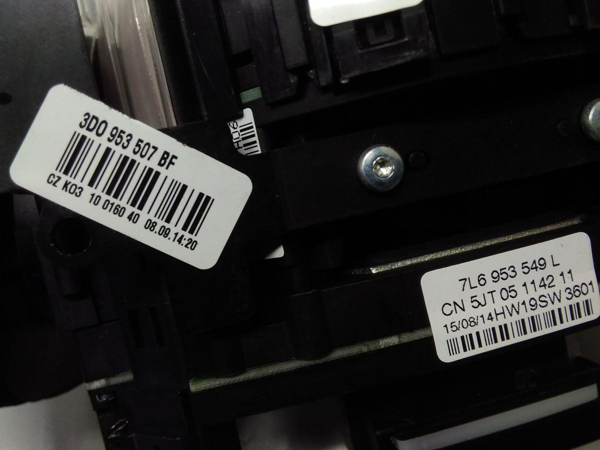 VW Phaeton GP4 original Kombischalter 7L6953549L 3D0953503A Bj.2015 8E0953541E