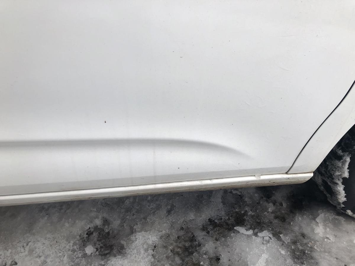 Citroen C4 II Typ N T&uuml;r vorn rechts Beifahrert&uuml;r im Rohbau EWP weiss Banquise