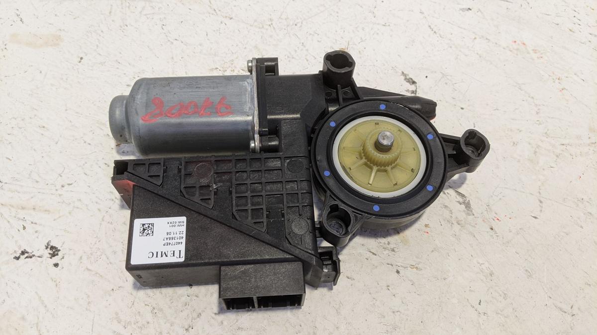 VW Polo 9N3 Fensterhebermotor Motor Fensterheber vorn rechts mit Steuerteil