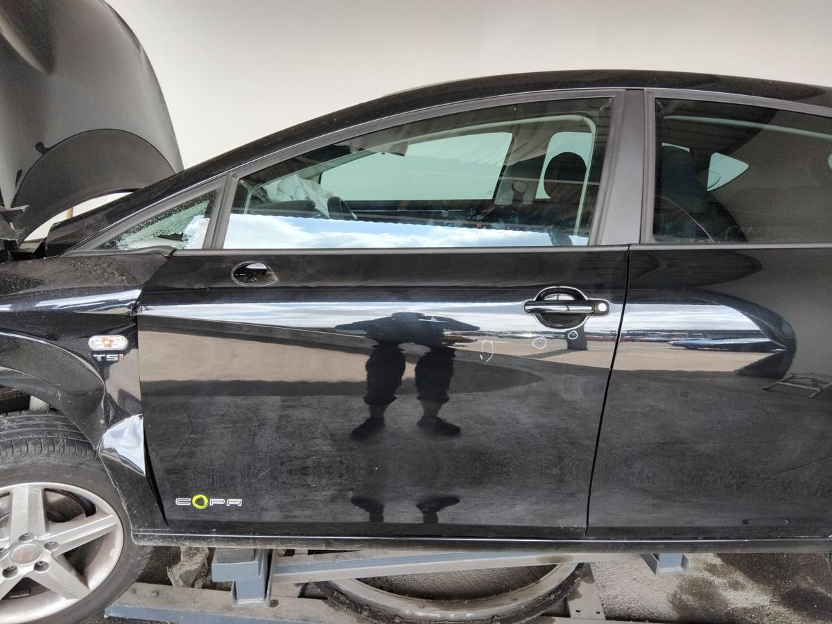 Seat Leon 2 1P Tür vorn links Fahrertür phantomschwarzmetallic LZ9Y BJ2012