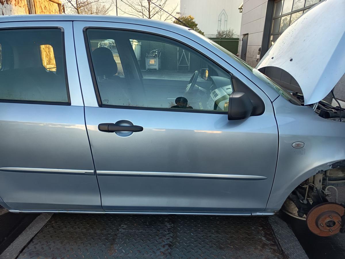 Mazda 2 original T&uuml;r vorn rechts Beifahrer 27P Arktikblau Bj 2004