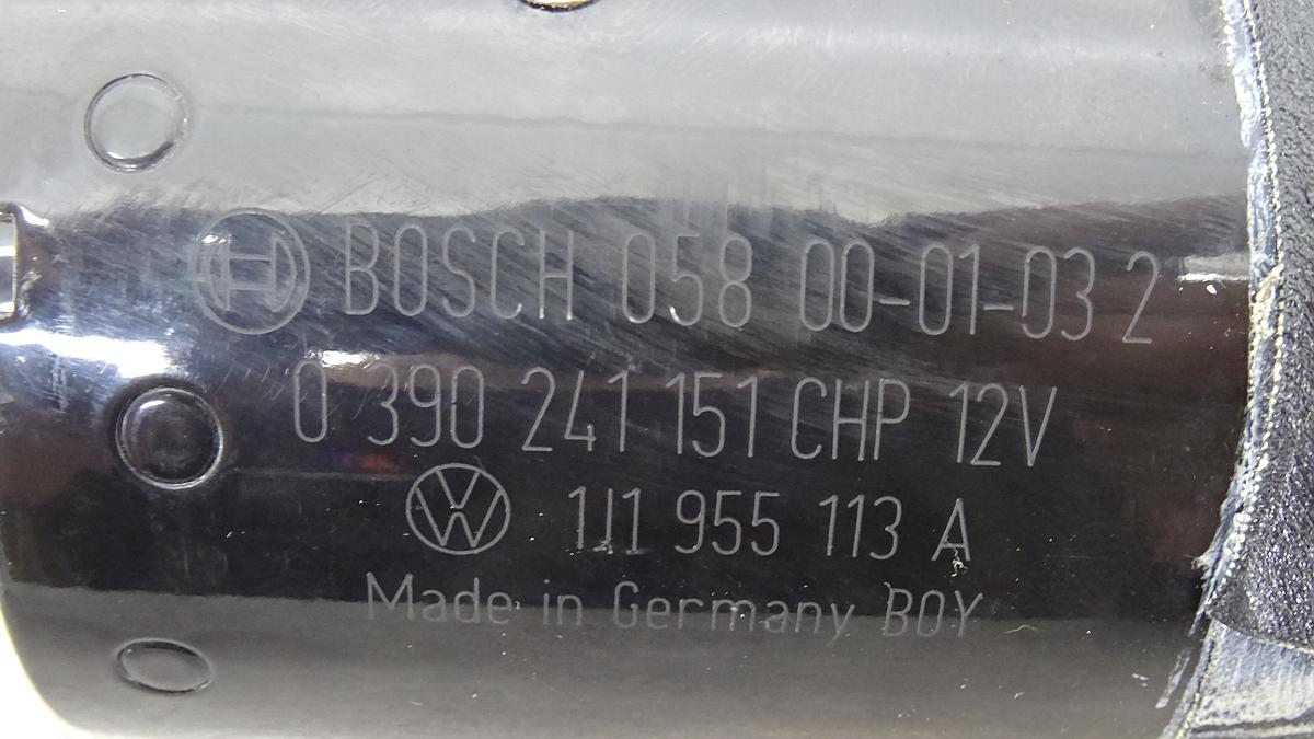 VW Golf IV Wischermotor vorn 1J1955113A 0390241151 Bj2000