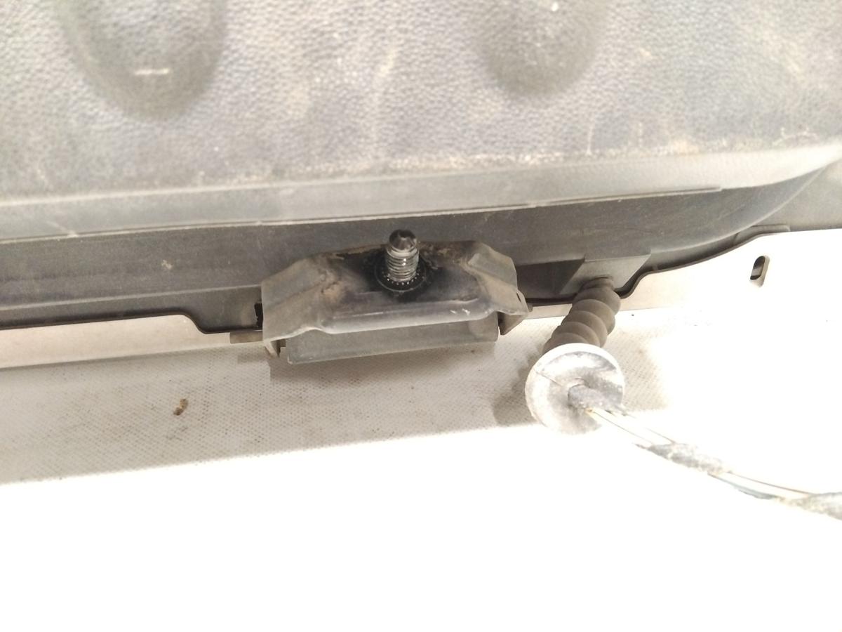 Smart Fortwo 451 original Heckklappe Unterteil mit Beplankung weiss BJ2009