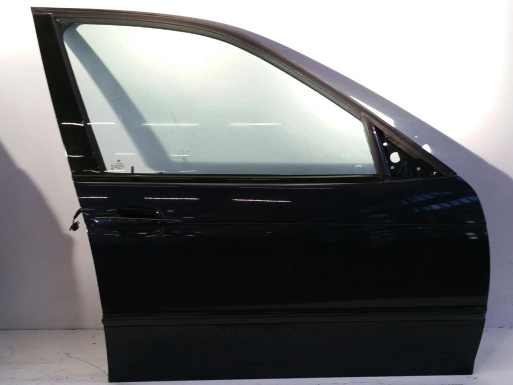 BMW 3er E46 Beifahrert&uuml;r T&uuml;r Autot&uuml;r Rohbaut&uuml;r vorn rechts dunkelblau