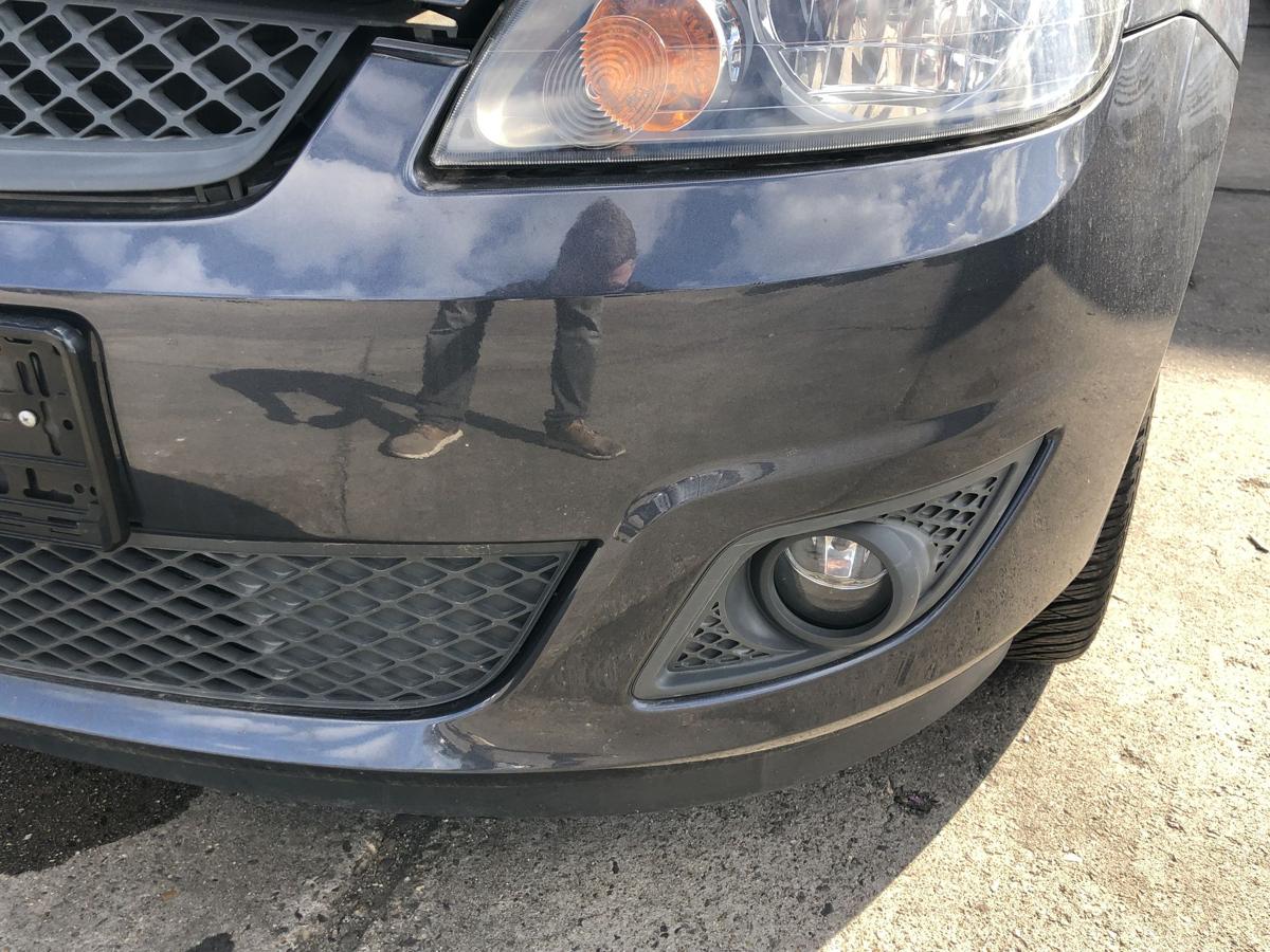 Ford Fiesta JD JH MK6 Sto&szlig;f&auml;nger vorn Frontsch&uuml;rze ab 2005 Nebel Royalgrau