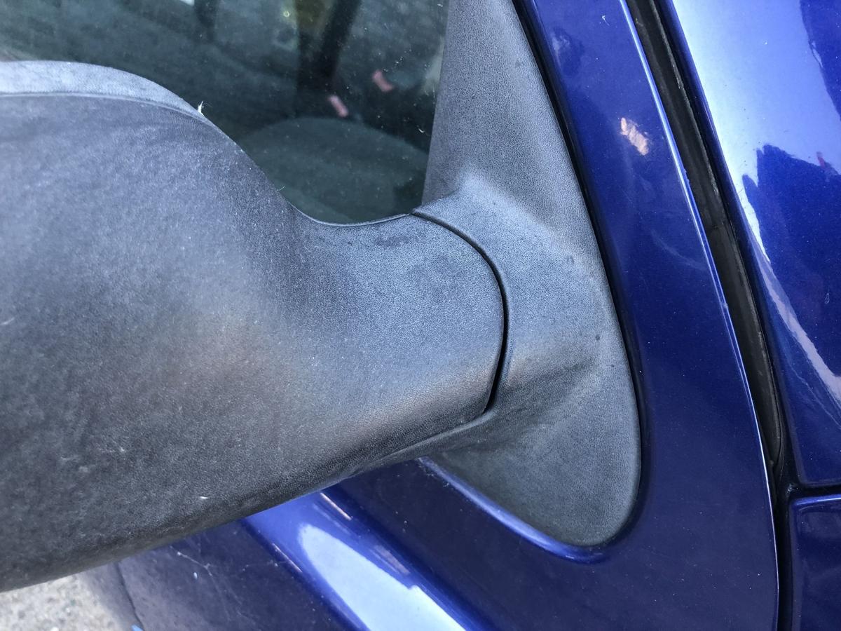 Nissan Micra K12 Außenspiegel rechts Rückspiegel manuelle Verstellung unlackiert