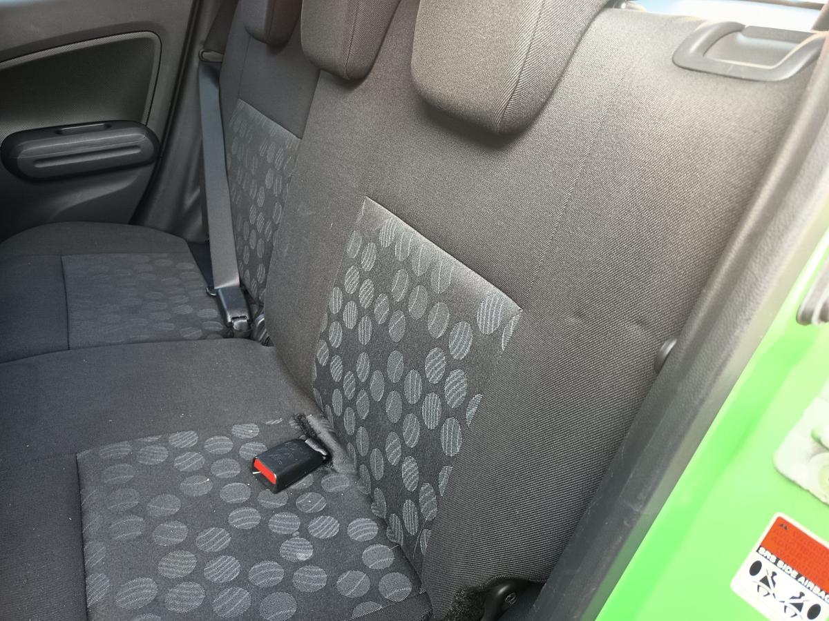 Suzuki Splash original R&uuml;cksitzbank komplett Stoff schwarz/grau Bj 2008