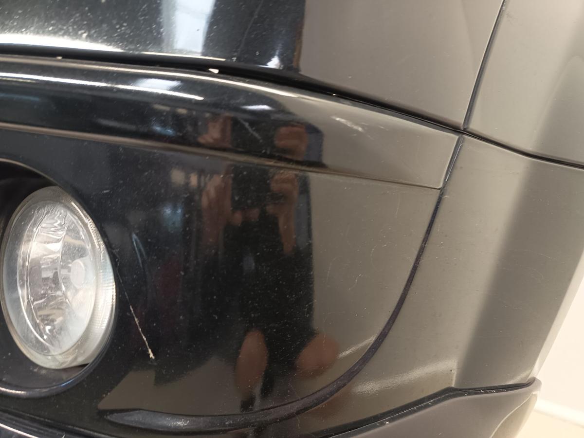 Citroen C2 VTR orig Stoßfänger Stoßstange vorn EXY Schwarz Bj 2006