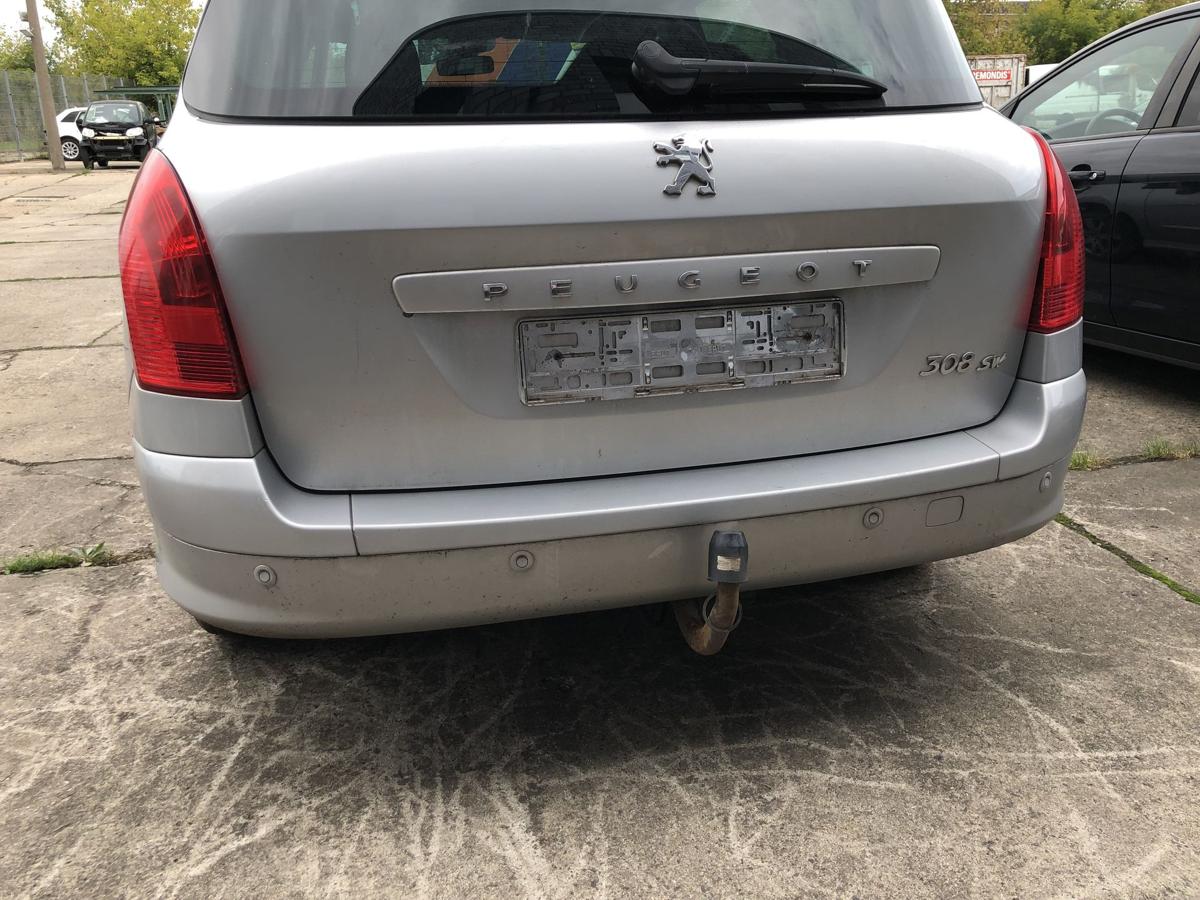Peugeot 308 4E 4H SW Stoßfänger hinten Heckschürze mit PDC EZR Aluminium Met