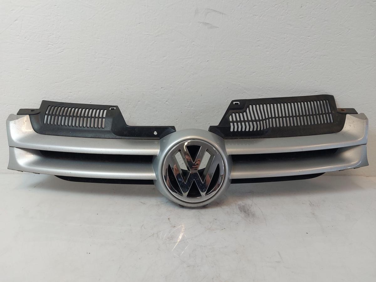 VW Golf 5 V 1K Kühlergrill Frontgrill Grill mit Logo LA7W Reflexsilber