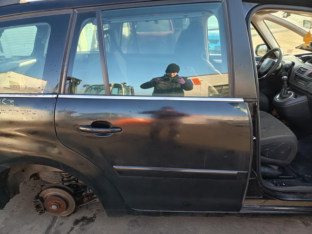 Citroen Grand C4 Picasso original T&uuml;r hinten rechts Fond EXY Onyxschwarz Bj 2010