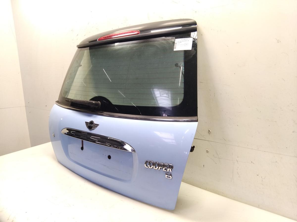 Mini One R50 Mini Cooper Heckklappe hellblau Candy Blue mit Heckscheibe Bj.2002