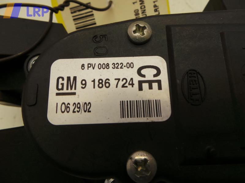 Opel Vectra C BJ2003 elektrisches Gaspedal 9186724CE 6PV00832200 Hella