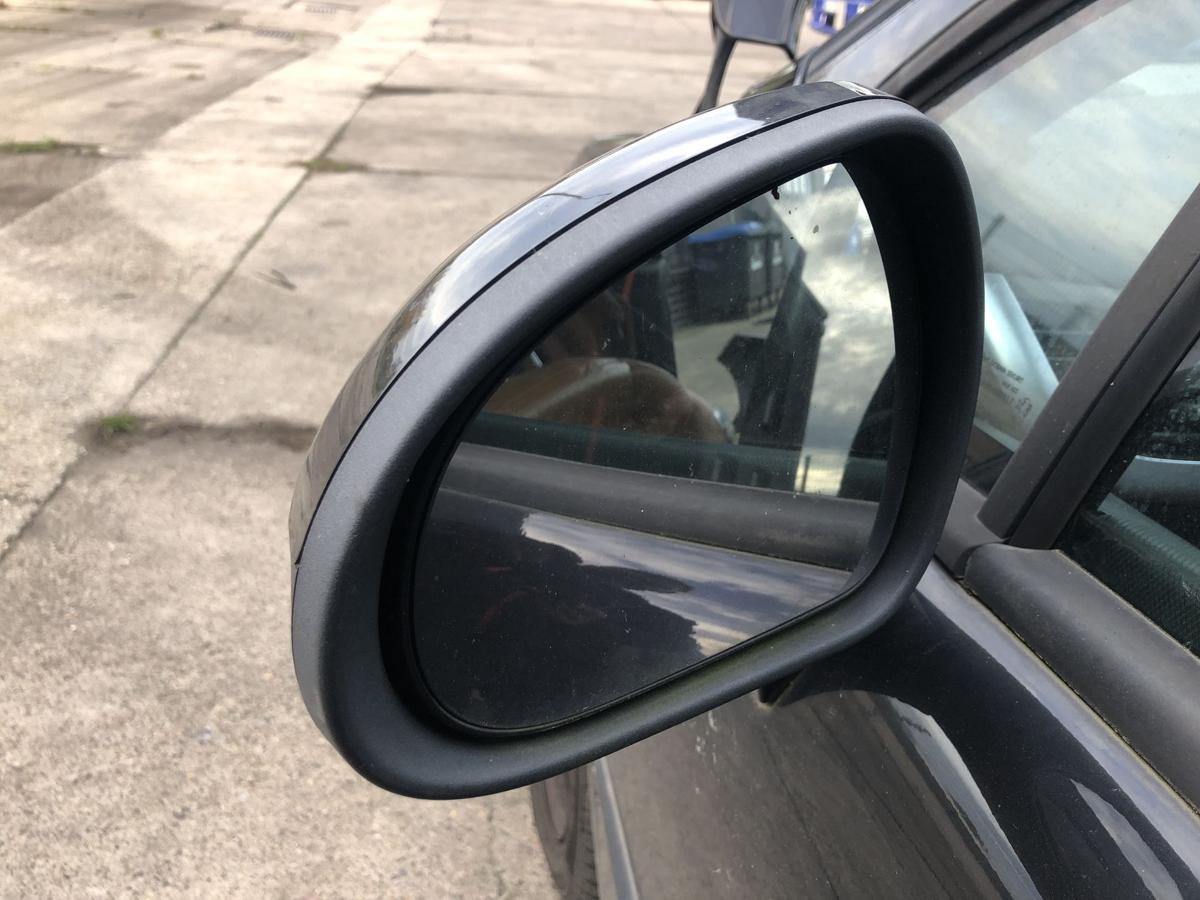 Peugeot 207CC Außenspiegel links Rückspiegel elektrisch EXL Schwarz Obsidien Met