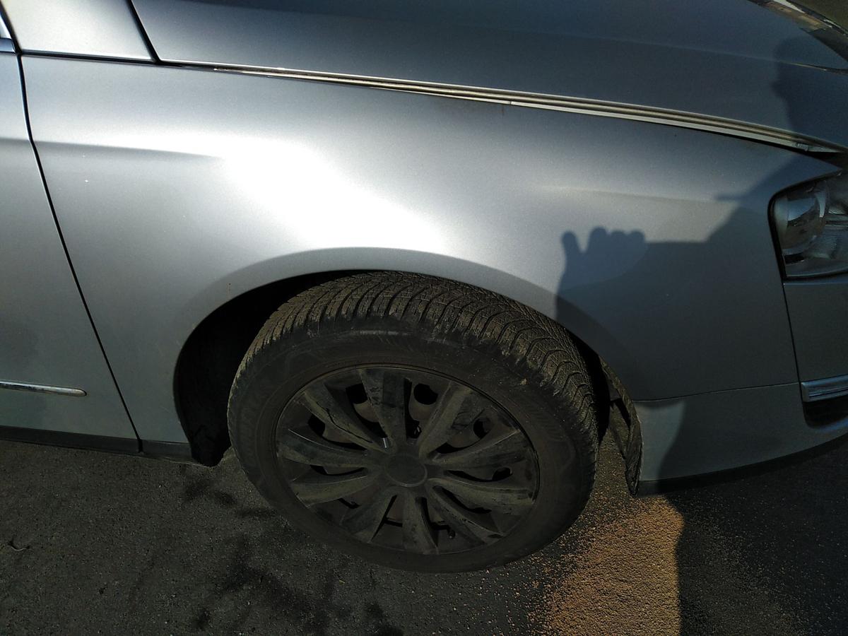 VW Passat 3C B6 original Kotfl&uuml;gel rechts reflexsilbermetallic LA7W Bj.2010