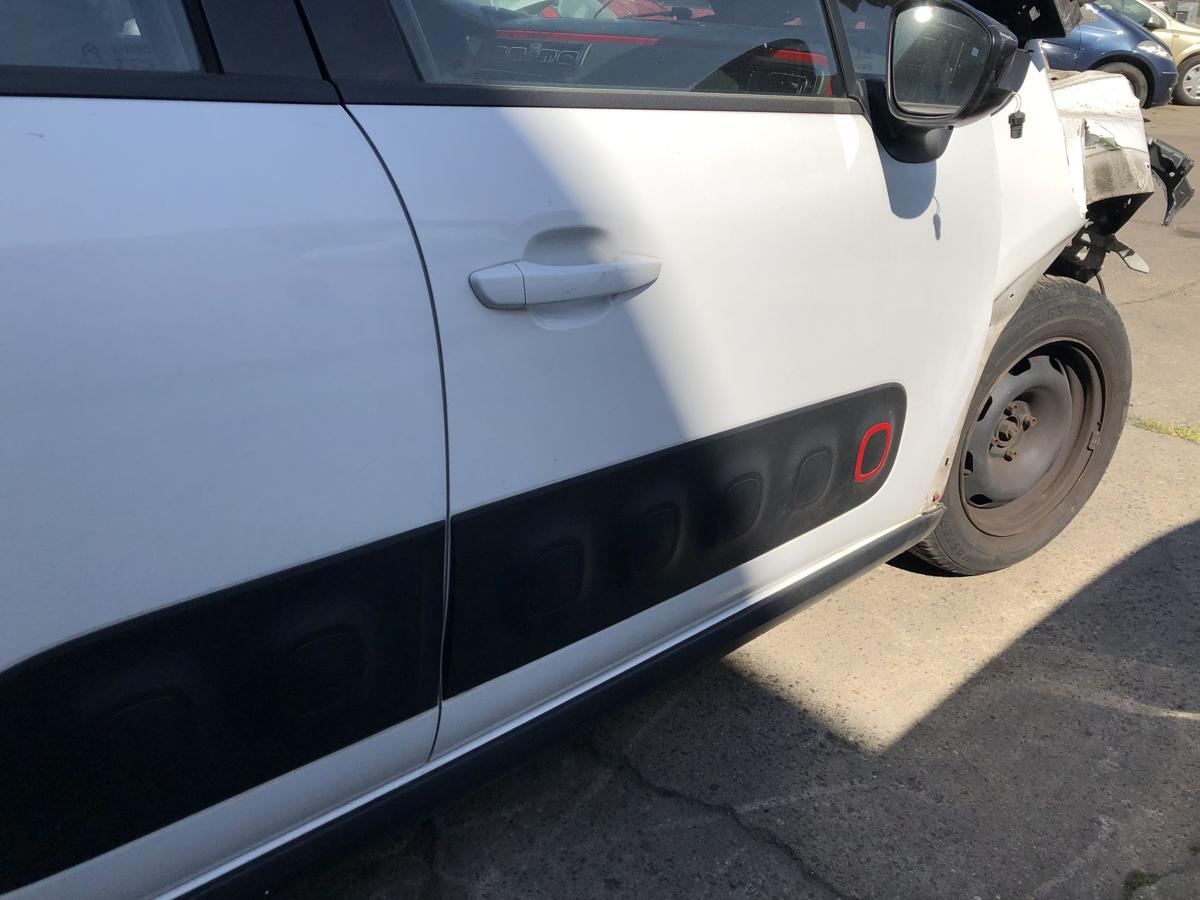Citroen C3 III SX ab17 Tür vorn rechts Beifahrertür EWP weiss Rohbau Autotür