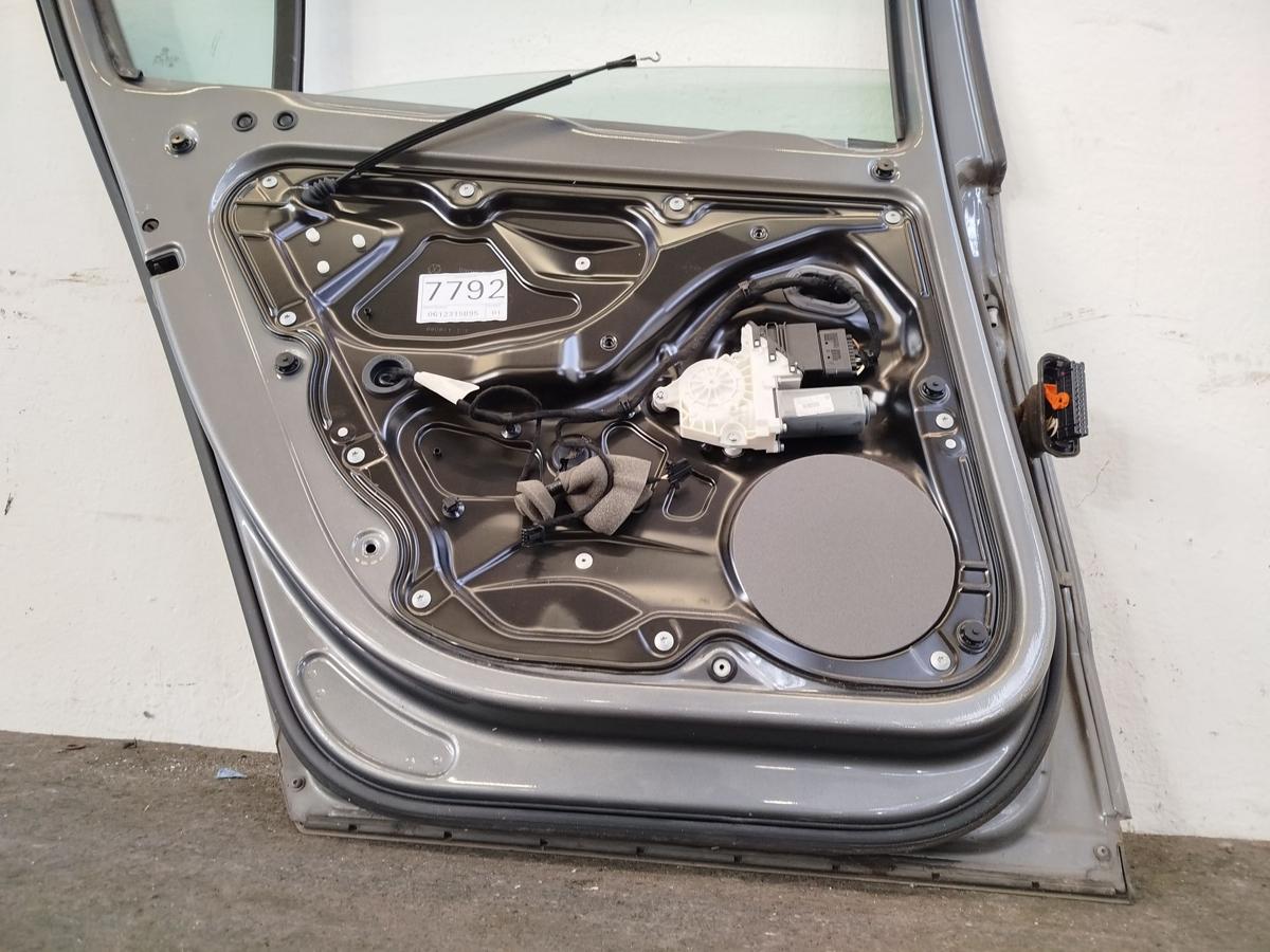 Tür hinten links Fondtür Rohbau LA7T United Grey Autotür VW Passat 3C B6 Limo