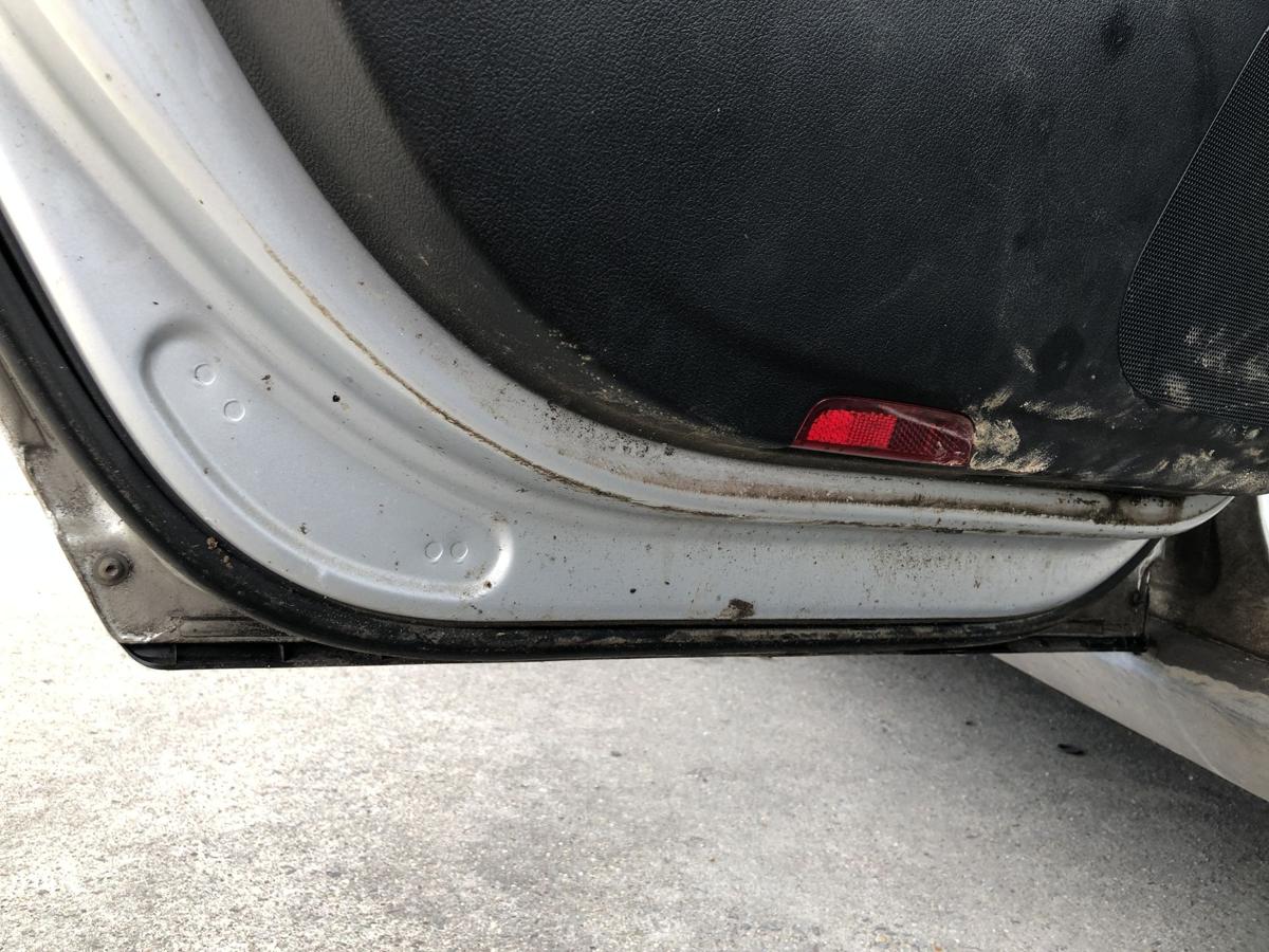 VW Passat 3C B6 Variant T&uuml;r hinten links Fondt&uuml;r Rohbau LA7W Reflexsilber Met