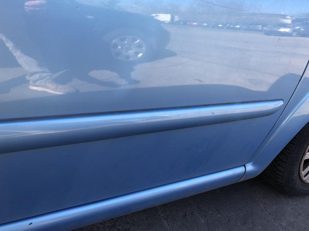 Citroen C3 Typ F T&uuml;r vorne rechts Beifahrert&uuml;r Rohbau KMY Lucia Blau Metallic