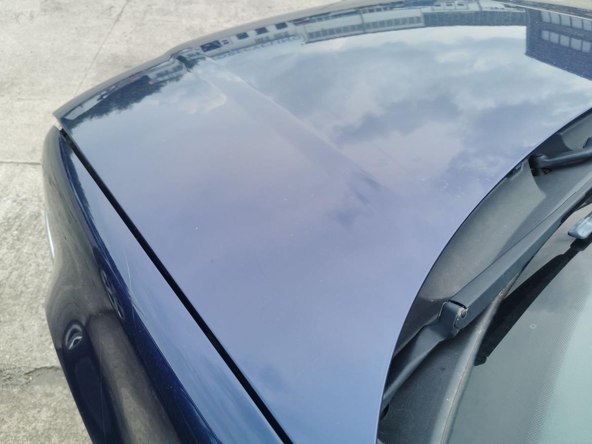 VW Bora 1J Motorhaube Haube Klappe Deckel Bonnet vorn LB5N Indigoblau Perl