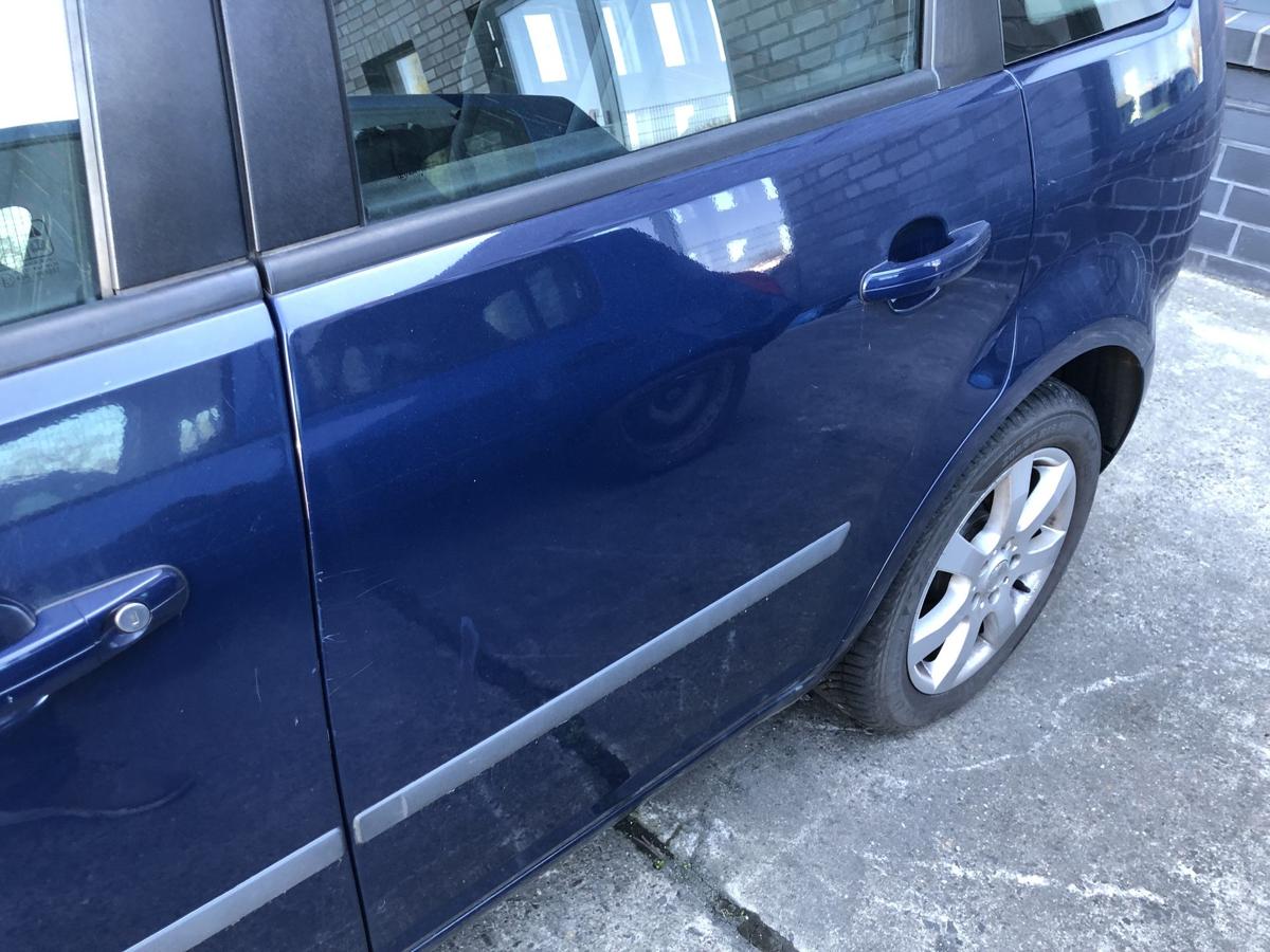 Ford C Max DM2 ab 07 T&uuml;r hinten links Fondt&uuml;r im Rohbau Blazer Blau