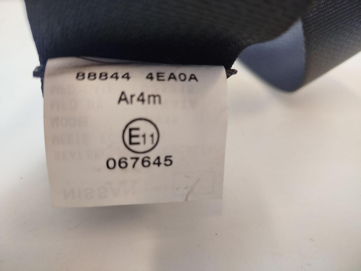 Nissan Qashqai J11 Sicherheitsgurt hinten links Gurt Anschnallgurt R&uuml;ckbank