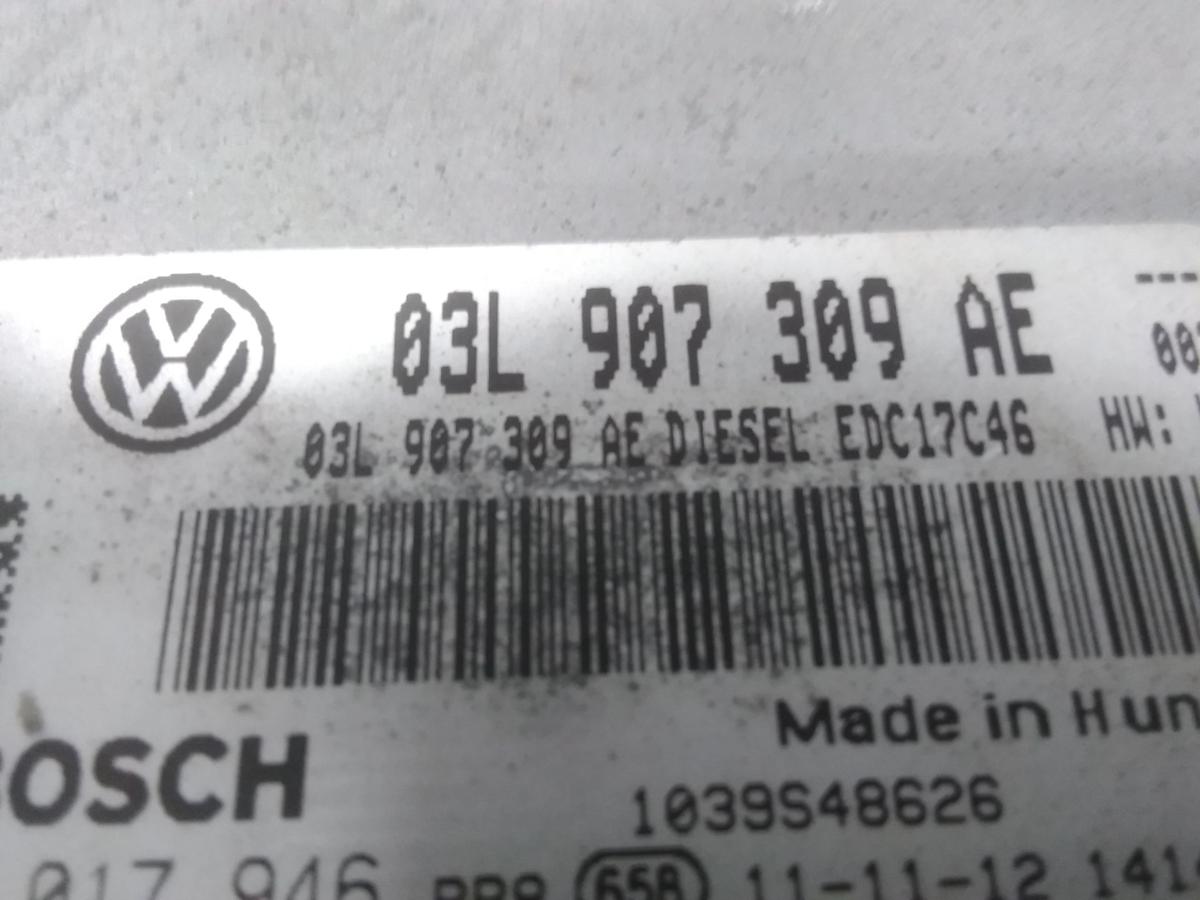 VW Tiguan 5N2 Motorsteuergerät 2.0TDI 103kw 03L907309AE Bj.2011