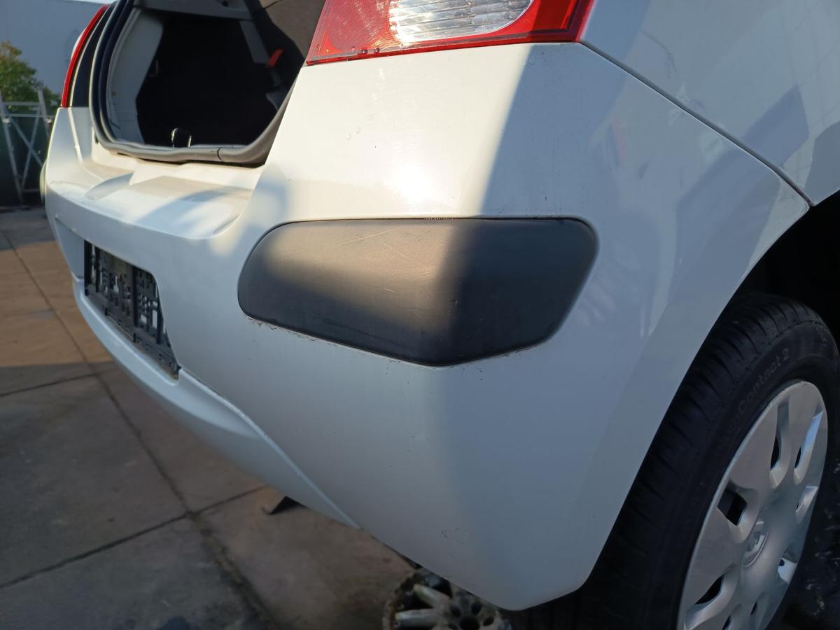 Renault Twingo II original Sto&szlig;stange F&auml;nger hinten Heck 369 Arktiswei&szlig; Bj 2009