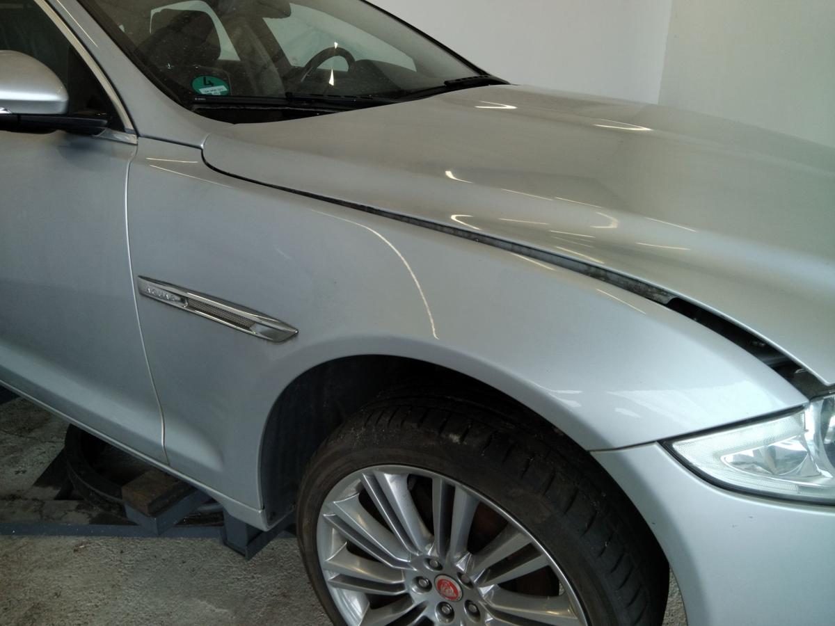 Jaguar XJ X351 original Kotflügel vorn rechts rhodiumsilbermetallic MEN BJ2011