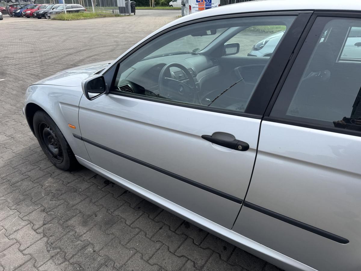 BMW 316TI original T&uuml;r vorn links 354/7 Titansilber Metallic 3 T&uuml;rer Rohbau Bj.2003