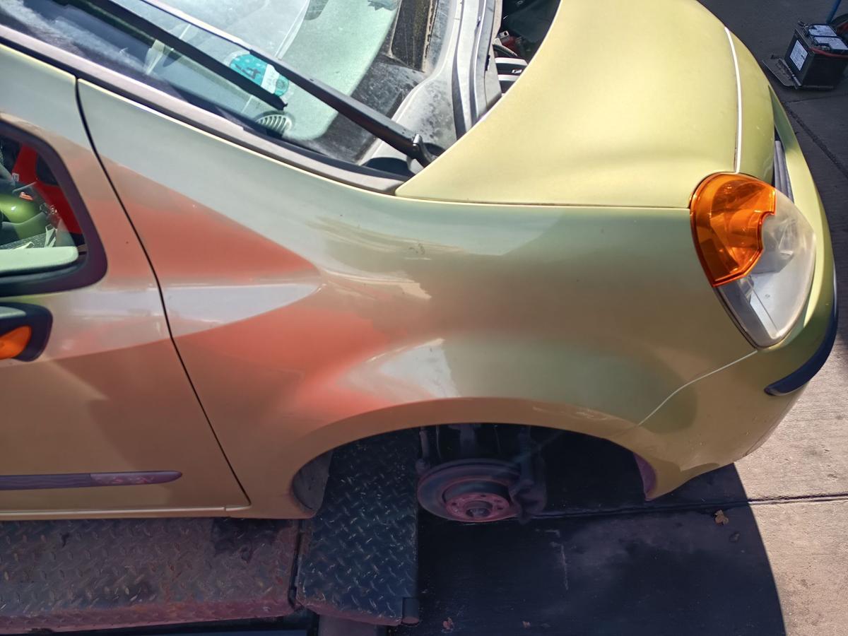 Renault Modus original Kotfl&uuml;gel rechts TED99 Gr&uuml;n vor Facelift Baujahr 2005