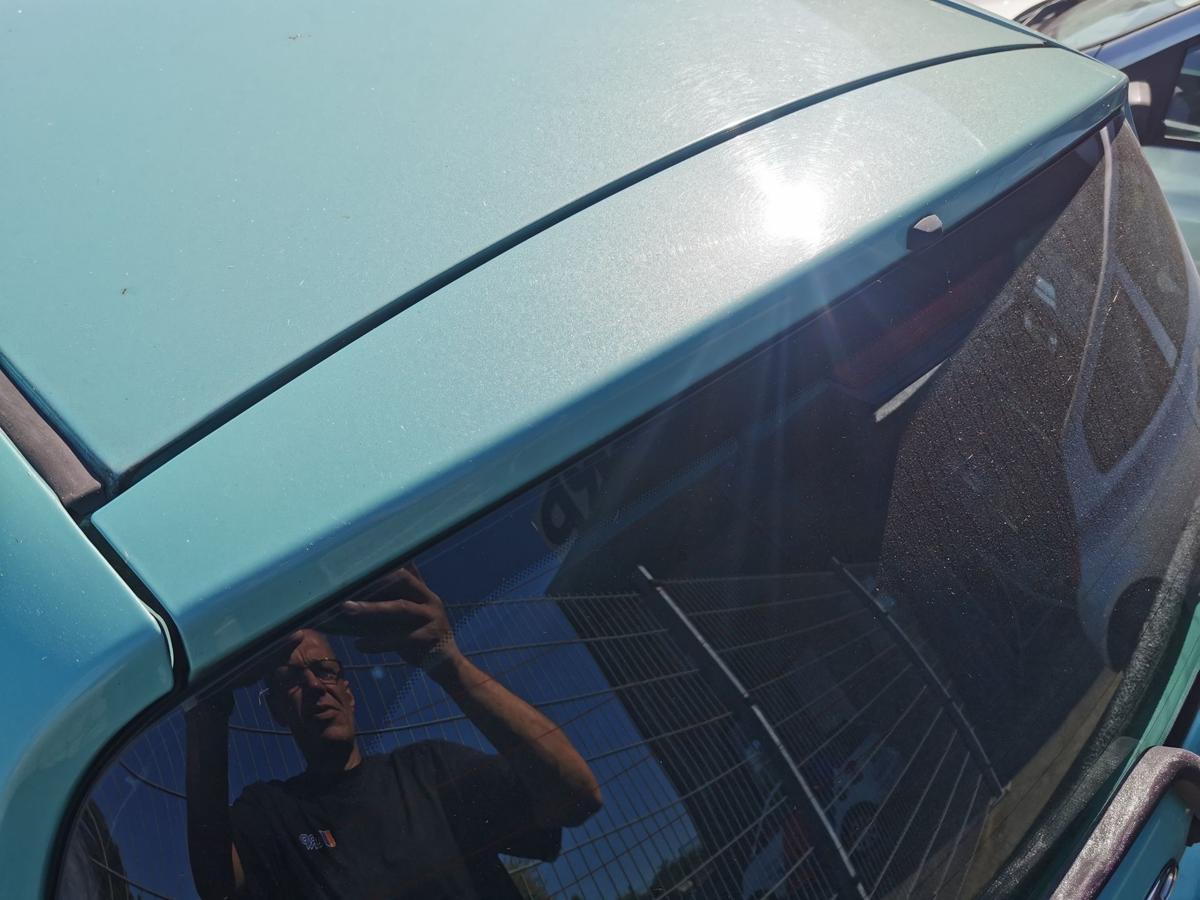 Toyota Yaris XP10 Heckklappe Klappe Deckel hinten 764 Light Aqua Met 3trg Japan