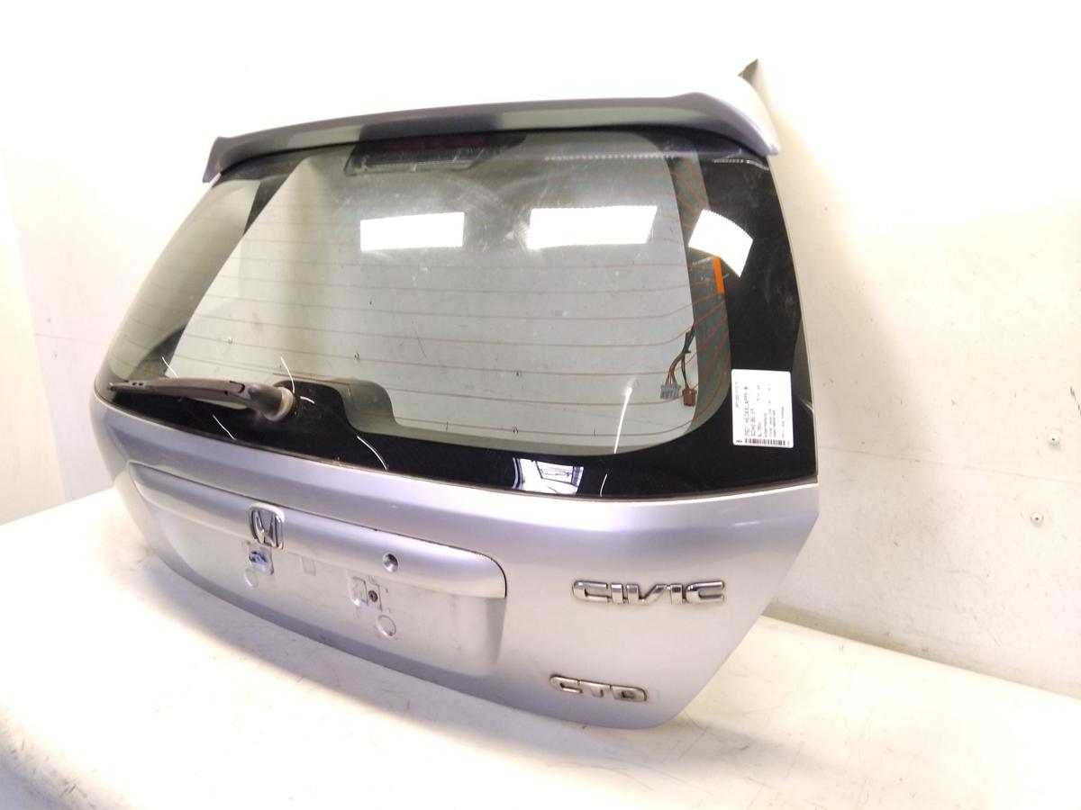 Honda Civic EP4 original Heckklappe silbermetallic mit Scheibe 3-türig BJ2004