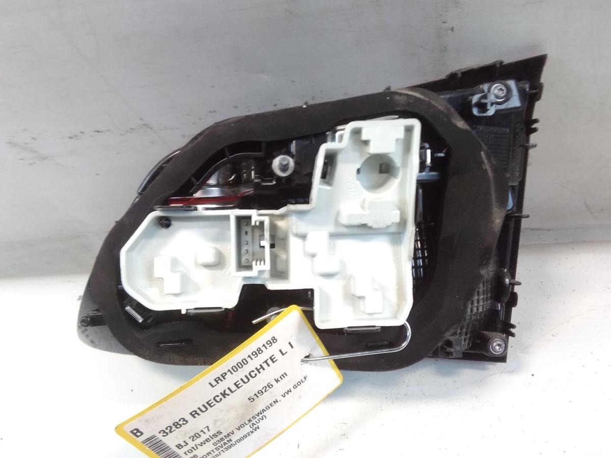 VW Golf Sportsvan original R&uuml;ckleuchte Heckleuchte innen links Bj.2017