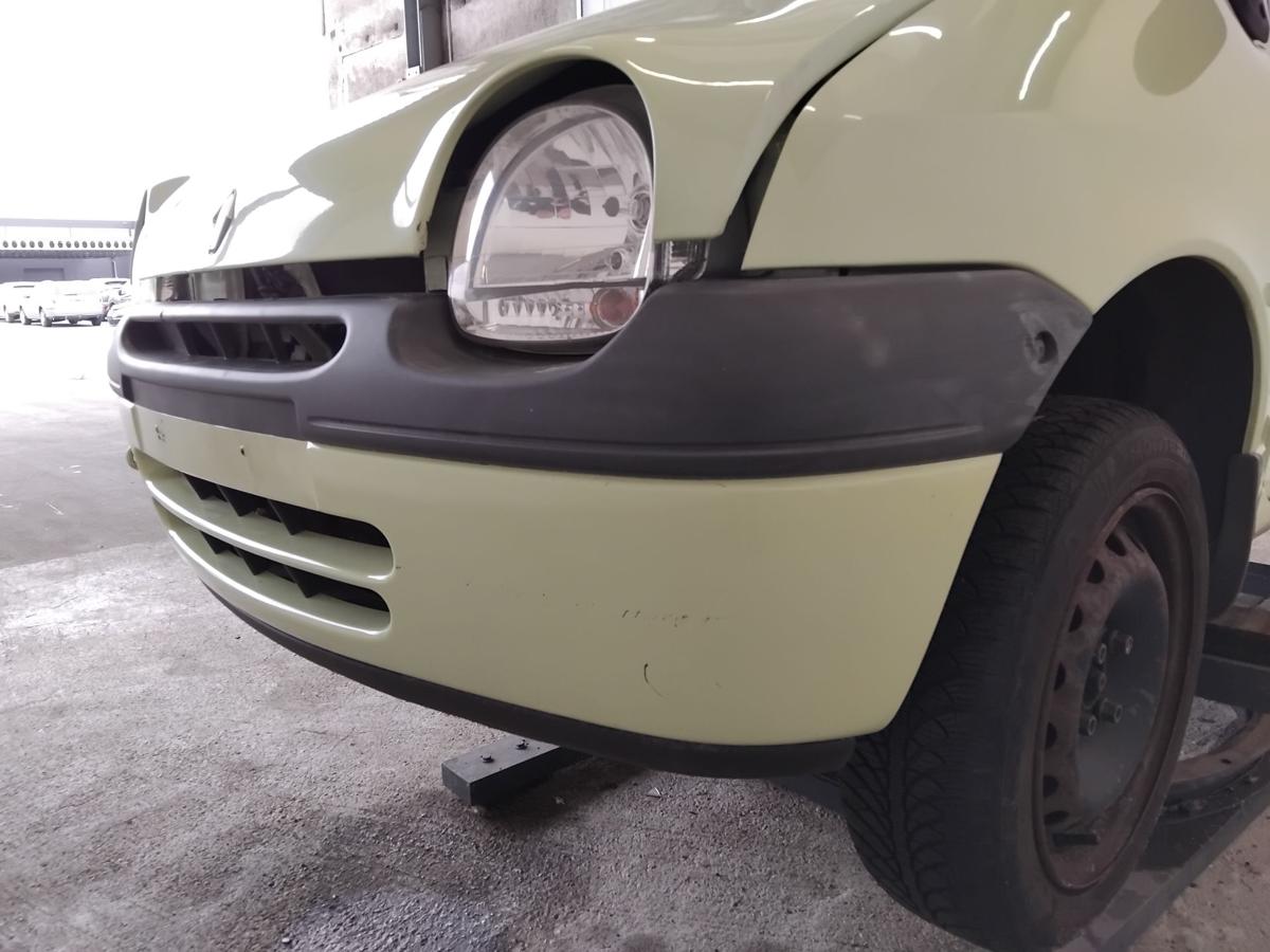 Renault Twingo 1 orig Sto&szlig;f&auml;nger Sto&szlig;stange vorn Facelift BJ2005 F97 Pastellgelb