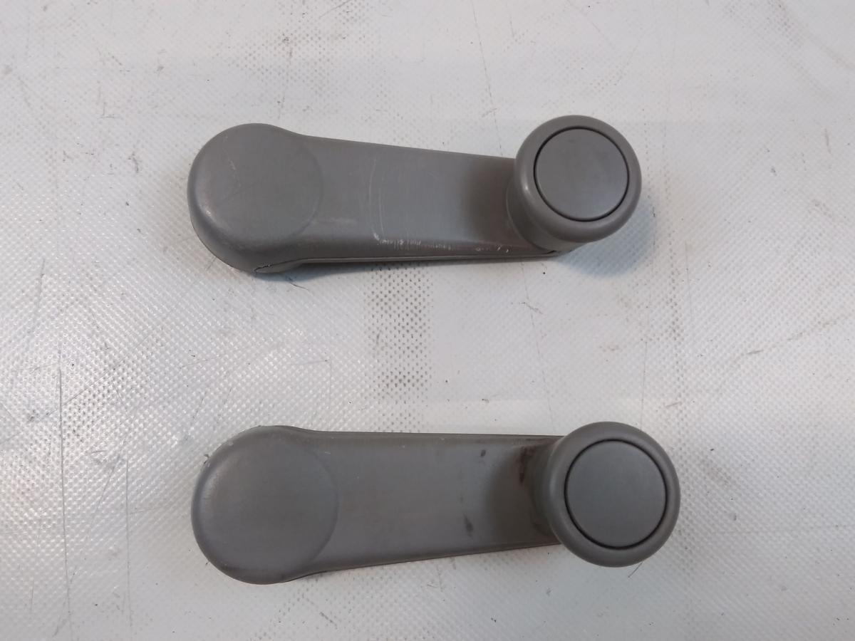 VW Lupo 6X original Satz Fensterkurbel 2 St&uuml;ck schwarz BJ1999