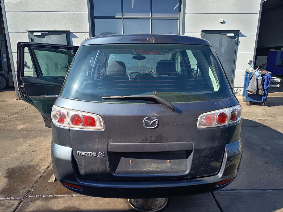 Mazda 2 DY original Heckklappe mit Scheibe 33T Seegrau Bj 2006