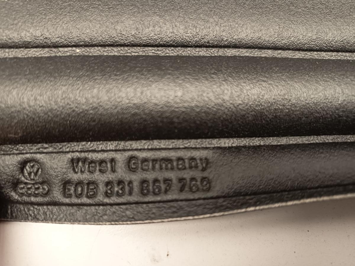 VW Passat Variant 32B Bj 1987 original Laderaumabdeckung in schwarz LEDER