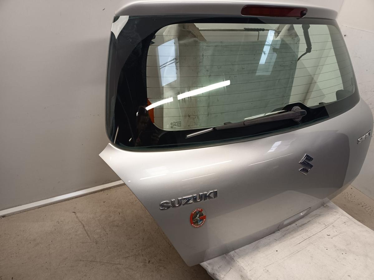 Suzuki Swift III MZ originale Heckklappe Deckel hinten ZCC Silky Silver Bj 2006