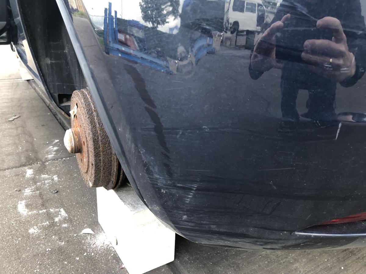 Fiat Grande Punto 199 original Stoßstange Fänger hinten/Heck 475 RocknRoll Bj 09
