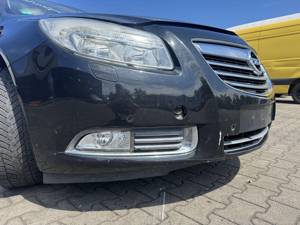 Opel Insignia A original Sto&szlig;stange Stossf&auml;nger vorn GAR Graphitschwarz Bj.2011