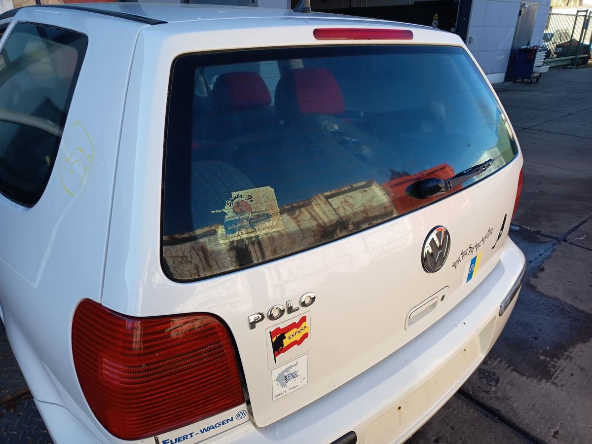 VW Polo 6N2 original Heckklappe mit Scheibe B9A Candywei&szlig; Bj 2000