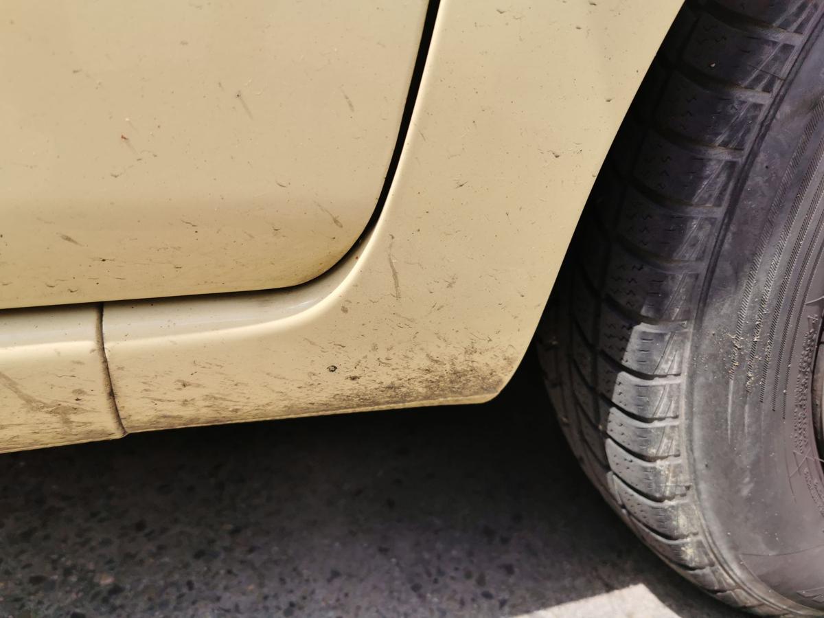 Fiat Panda 169 Kotflügel Fender Seitenwand vorn rechts 541 Giallo Ottimista Gelb
