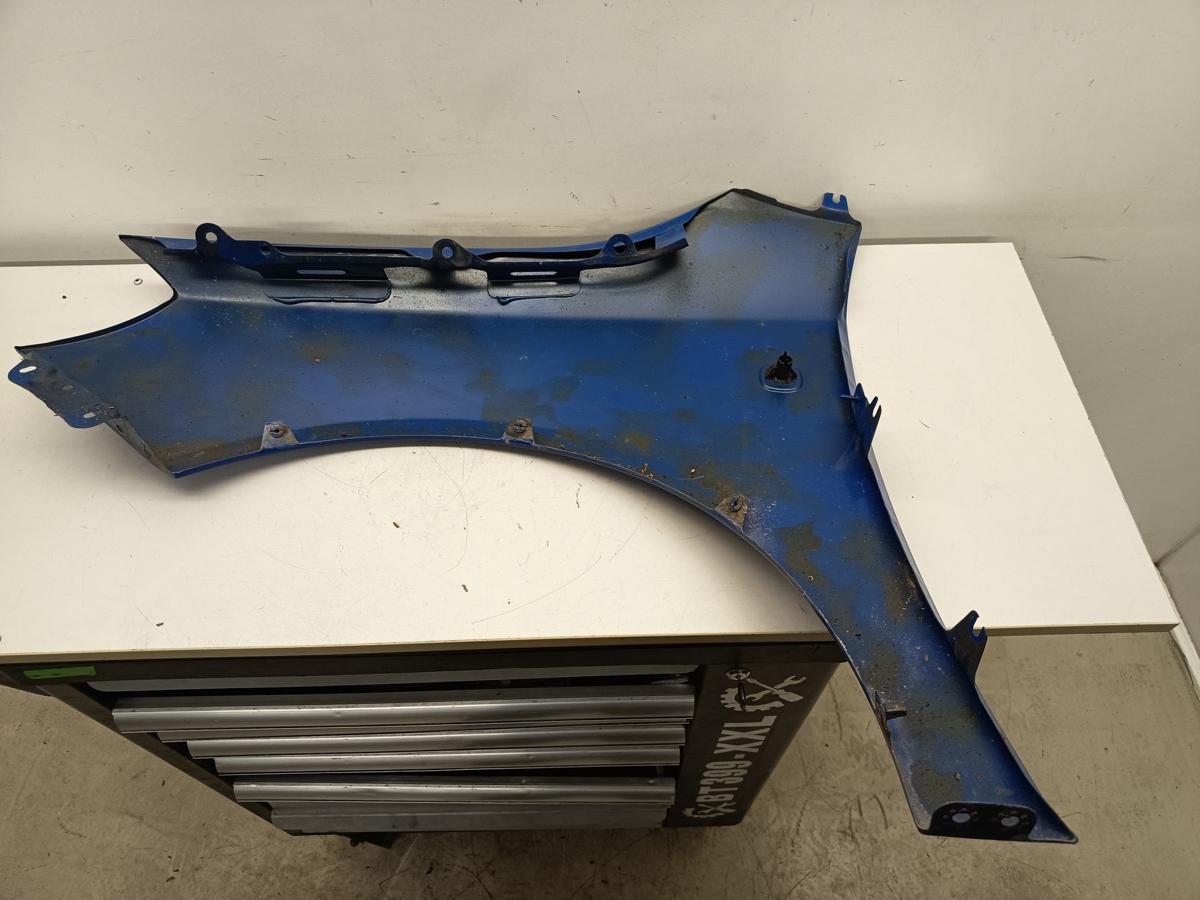 Skoda Fabia II 5J original Kotfl&uuml;gel rechts LF5K Dynamikblau Baujahr 2009