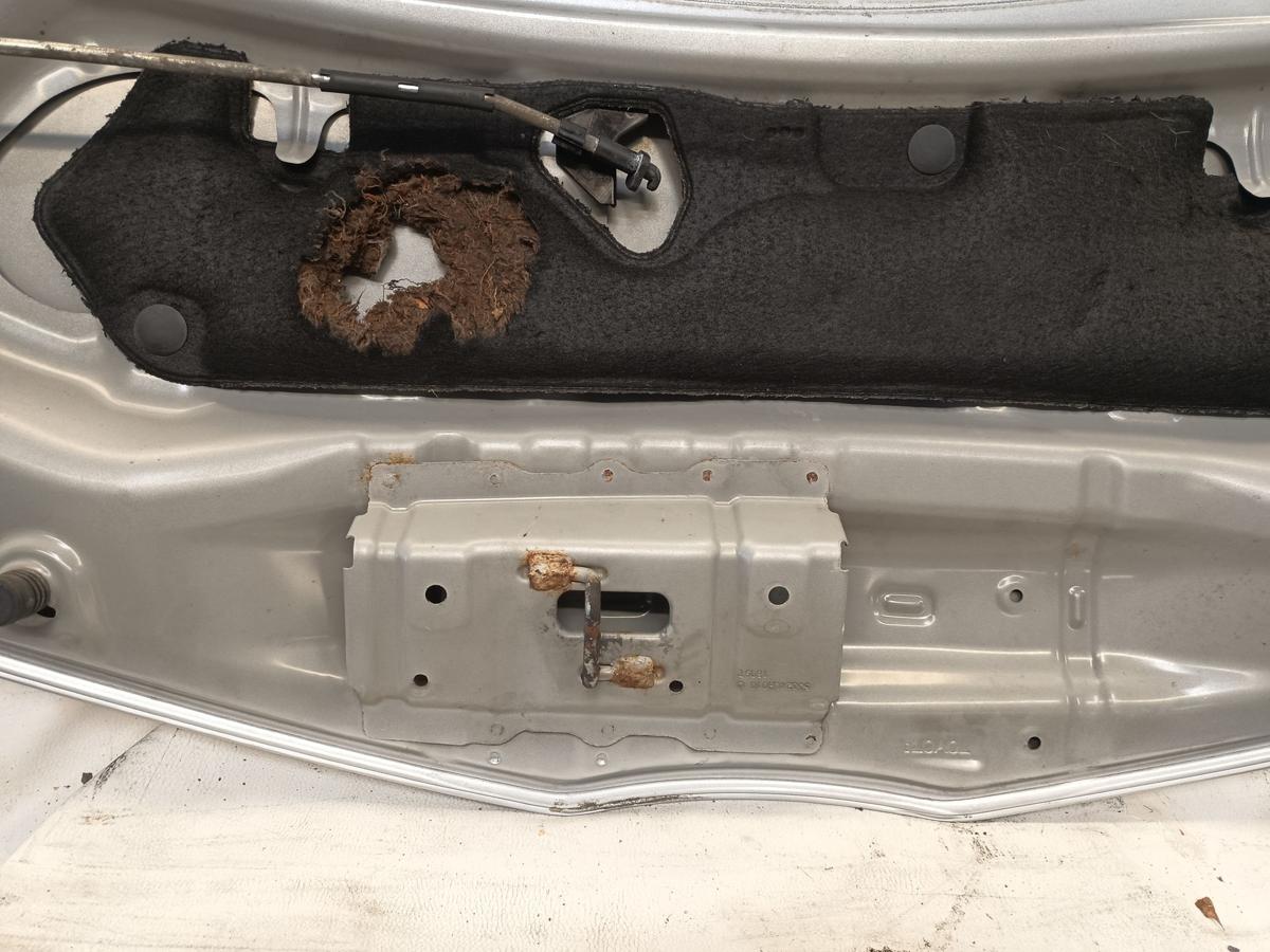 Toyota Aygo orig Motorhaube Deckel Klappe vorn Front 1E7 Merlansilber Bj 2009