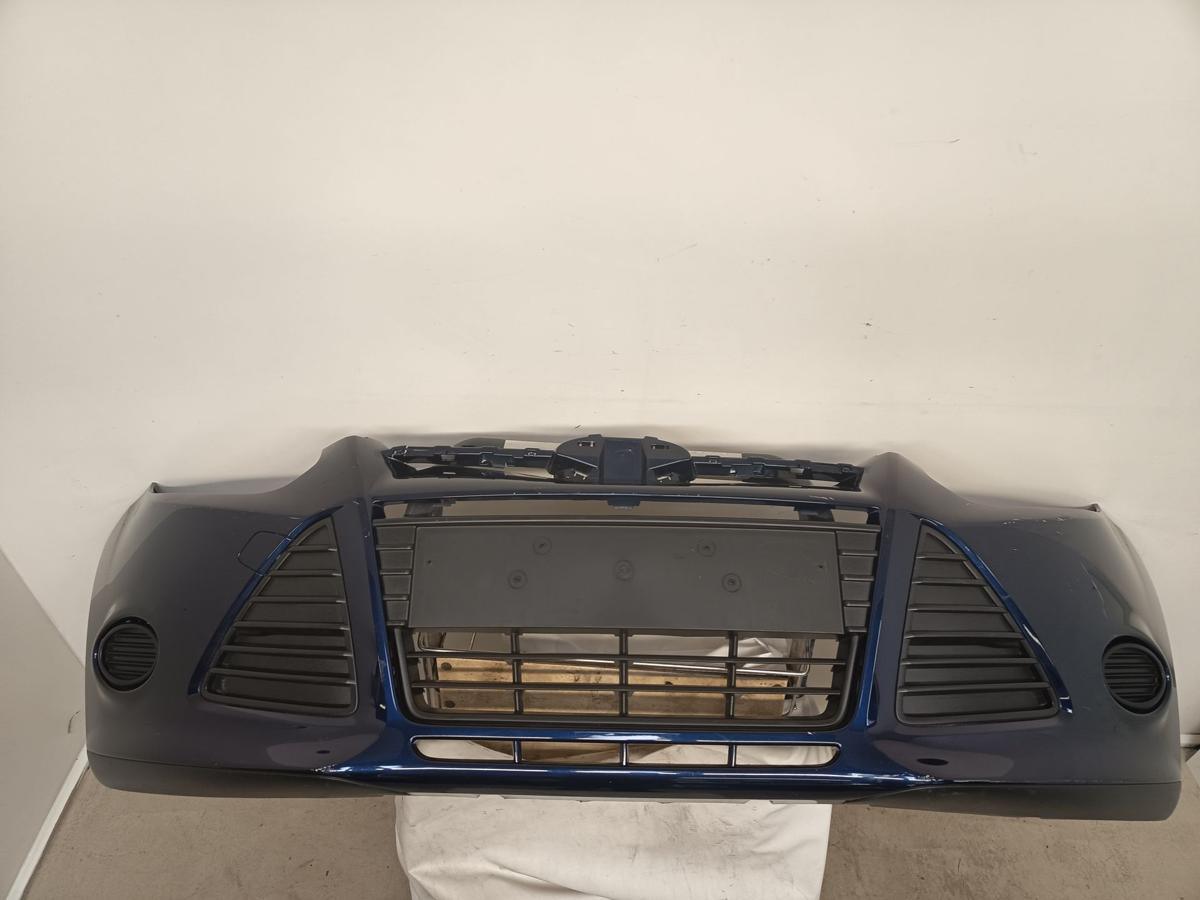 Ford Focus III MK3 CB8 orig Stoßstange vorn Stoßfänger Blau Bj 2011