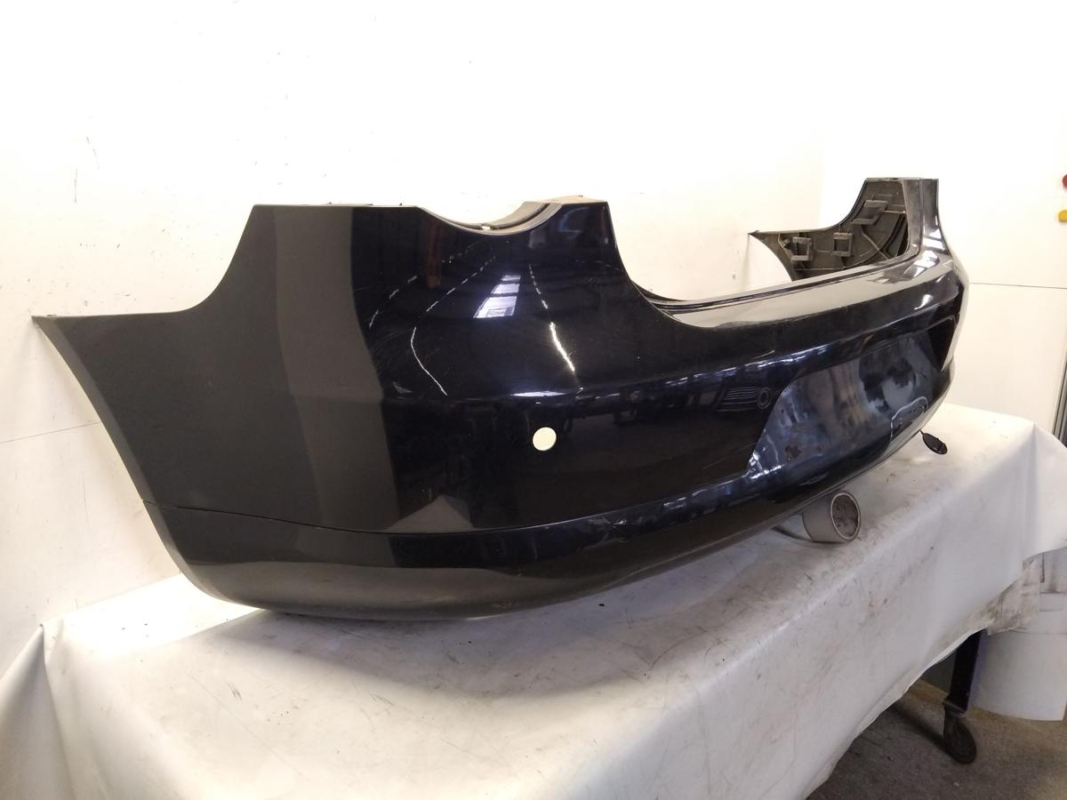 VW Eos original Sto&szlig;stange Sto&szlig;f&auml;nger hinten mit PDC schwarzmetallic Bj.2006