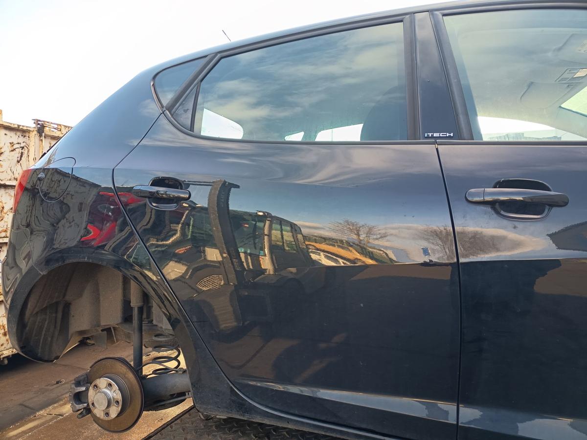 Seat Ibiza 6J orig T&uuml;r hinten rechts 5trg LY9T Schwarz Bj 2015